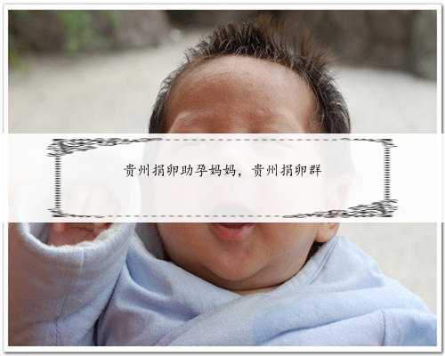 贵州捐卵助孕妈妈，贵州捐卵群